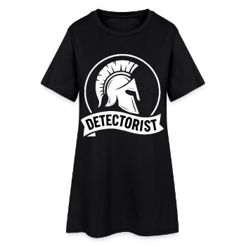 Détection de métaux Detectorist Treasure Hunter Conception - Robe T-shirt Femme - noir - Devant