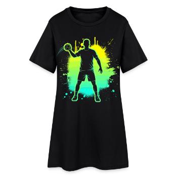 Handball Saying Funny Handball Gift Sports - Women’s T-Shirt Dress - black - Front