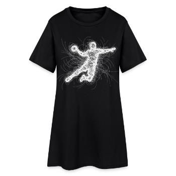 Handball Saying Funny Handball - Women’s T-Shirt Dress - black - Front