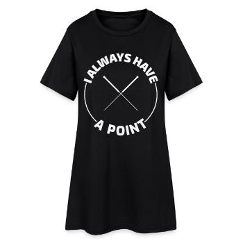 J’ai toujours un professionnel acupuncteur de pointe - Robe T-shirt Femme - noir - Devant