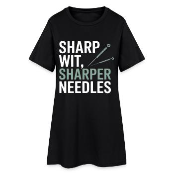 Licensed TCM Practitioner Expert Technical Mastery - Women’s T-Shirt Dress - black - Front