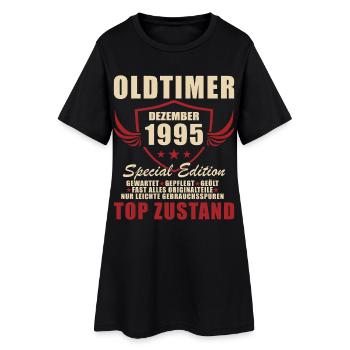 Oldtimer Spécial décembre 1995 - Robe T-shirt Femme - noir - Devant