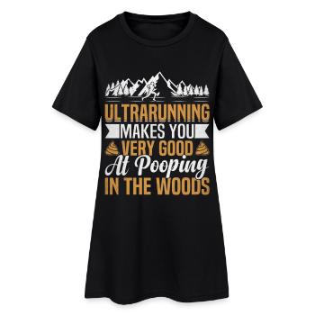 Ultramarathon de 100 miles coureur d’ultramarathon - Robe T-shirt Femme - noir - Devant