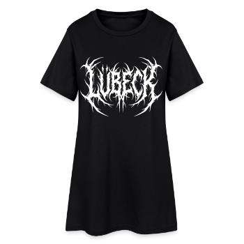 Lübeck Metal Logo Extrem - Robe T-shirt Femme - noir - Devant