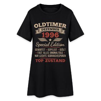Cadeau du 29e anniversaire Voiture vintage décembre 1996 - Robe T-shirt Femme - noir - Devant