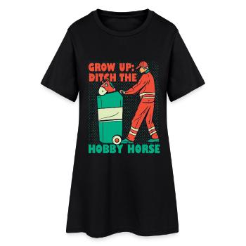 Anti-cavalerie Hobby Ditch The Hobby Horse - Robe T-shirt Femme - noir - Devant