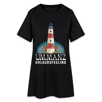 Vacances en mer Baltique VACANCES UMMANZ FEELING Fun - Robe T-shirt Femme - noir - Devant