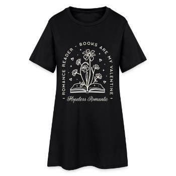 Citations de lecteurs de romans d’amour sombres et de fantasy - Robe T-shirt Femme - noir - Devant