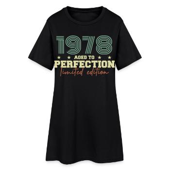 1978 - Robe T-shirt Femme - noir - Devant