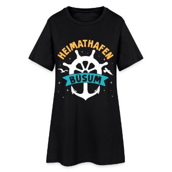 Marins HEIMATHAFEN BÜSUM Funny North Sea - Robe T-shirt Femme - noir - Devant