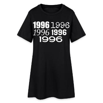 1996 - Robe T-shirt Femme - noir - Devant