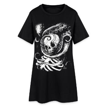 Tangled in the Deep - Women’s T-Shirt Dress - black - Front