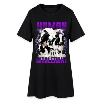 Intolérant Intolérant Pirate Inportable - Robe T-shirt Femme - noir - Devant