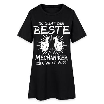 Meilleur mécanicien - Robe T-shirt Femme - noir - Devant
