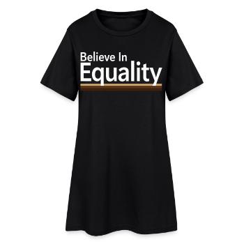 Déclaration de croyance en l’égalité Gleichberechtigung - Robe T-shirt Femme - noir - Devant