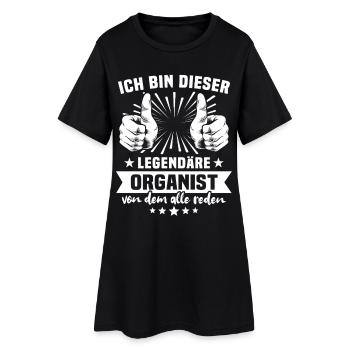 Légende de l’organiste - Robe T-shirt Femme - noir - Devant