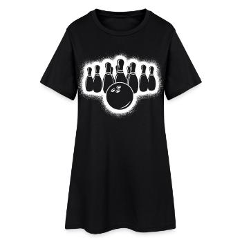 Bowler Garçons Garçons Garçons - Robe T-shirt Femme - noir - Devant