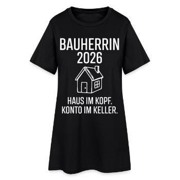 Prix du Constructeur 2026 - Robe T-shirt Femme - noir - Devant