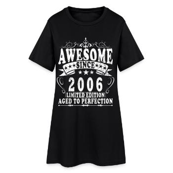 Édition limitée 2006 géniale - Robe T-shirt Femme - noir - Devant
