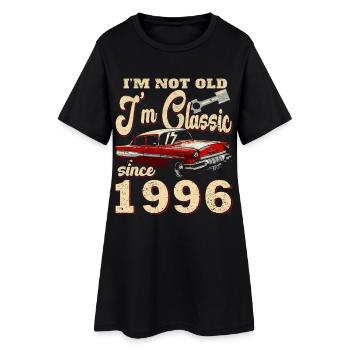 Ich bin kein Alt, nur Klass 1996 - Robe T-shirt Femme - noir - Devant