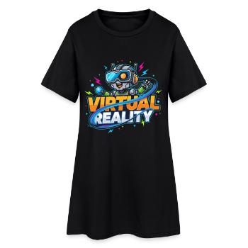 Technologie de jeu en réalité virtuelle Kidstyle - Robe T-shirt Femme - noir - Devant