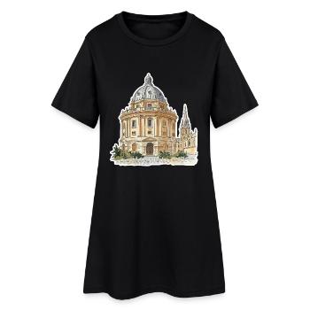 Autocollant de la ville de l’Oxford Radcliffe Camera University - Robe T-shirt Femme - noir - Devant