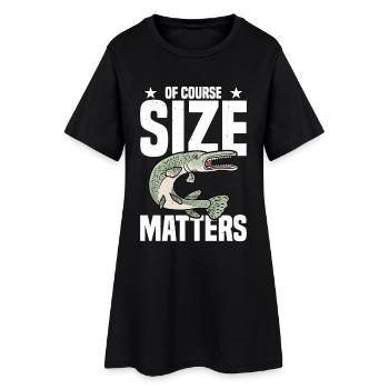 Équipement de pêche spot pour pêcheurs alligator gar - Robe T-shirt Femme - noir - Devant