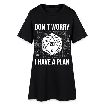 Cube Prison – Conception amusante de jeu de rôle sur table - Robe T-shirt Femme - noir - Devant