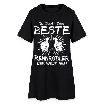 Best luger - Women’s T-Shirt Dress - black - Front