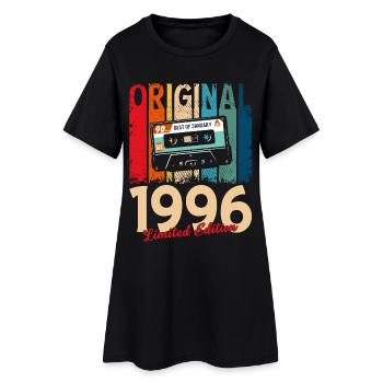 Cassette du 30e anniversaire janvier 1996 - Robe T-shirt Femme - noir - Devant