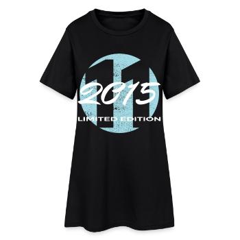 Cadeau garçons et filles pour le 11e anniversaire 2015 - Robe T-shirt Femme - noir - Devant