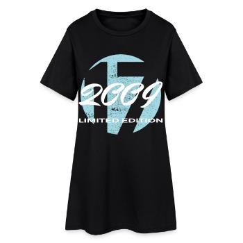17e anniversaire 2009 cadeau garçons et filles - Robe T-shirt Femme - noir - Devant