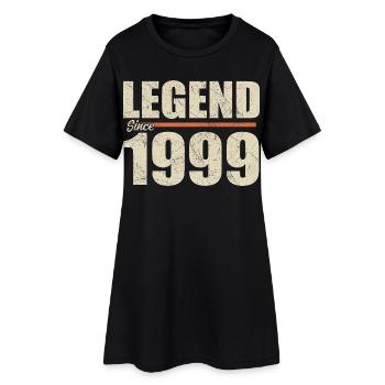 Anniversary 1999 | Legend since 1999 - Women’s T-Shirt Dress - black - Front