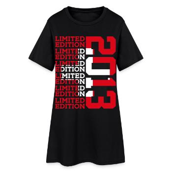 ÉDITION LIMITÉE 2013 SUISSE 13E ANNIVERSAIRE - Robe T-shirt Femme - noir - Devant
