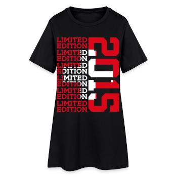 ÉDITION LIMITÉE 2015 SUISSE 11E ANNIVERSAIRE - Robe T-shirt Femme - noir - Devant