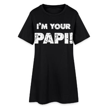 Je suis ton papa - Robe T-shirt Femme - noir - Devant