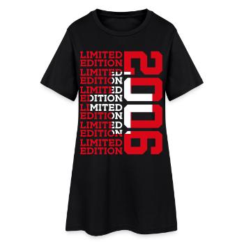 ÉDITION LIMITÉE 2006 SUISSE 20E ANNIVERSAIRE - Robe T-shirt Femme - noir - Devant