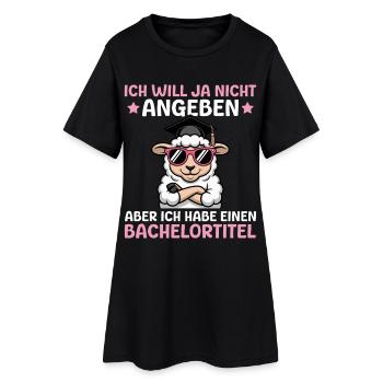 Examen de licence étudiant Licence - Robe T-shirt Femme - noir - Devant