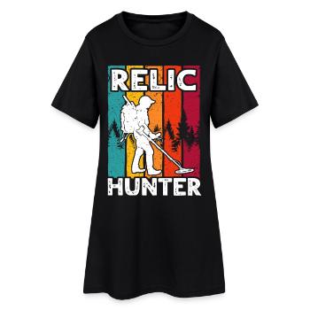 Détecteur de reliques Sondes détecteurs de métaux - Robe T-shirt Femme - noir - Devant