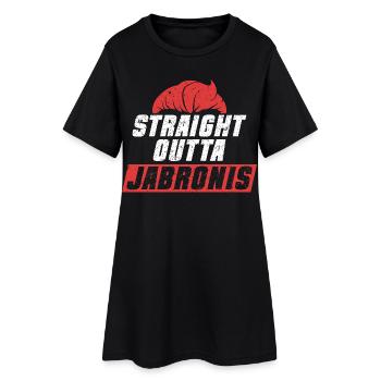 Jabroni tout droit sorti de Jarbronis - Robe T-shirt Femme - noir - Devant