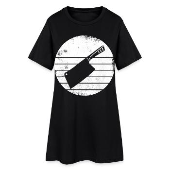 Cleaver - Robe T-shirt Femme - noir - Devant
