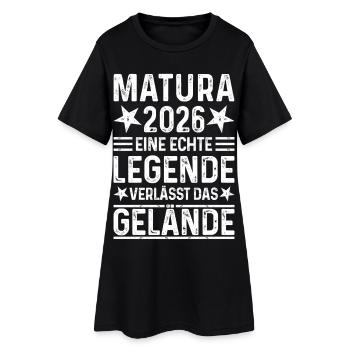 Matura 2026 Une légende quitte le site - Robe T-shirt Femme - noir - Devant
