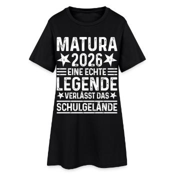 Matura 2026 : Une légende quitte l’enceinte de l’école - Robe T-shirt Femme - noir - Devant