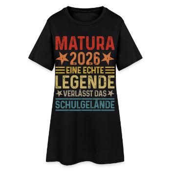 Matura 2026 : Une légende quitte l’enceinte de l’école - Robe T-shirt Femme - noir - Devant