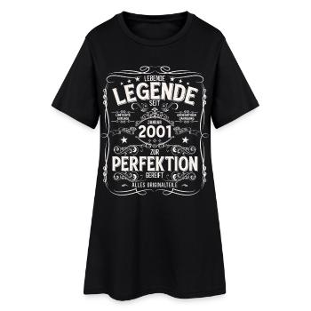 25e anniversaire Légende Millésime de janvier 2001 - Robe T-shirt Femme - noir - Devant