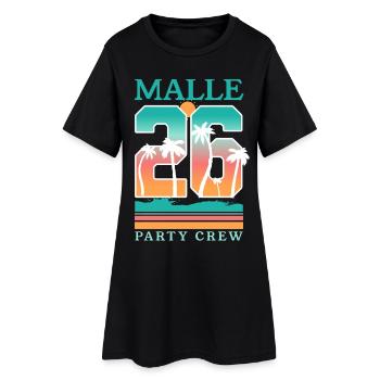 Malle 2026 Mallorca - Women’s T-Shirt Dress - black - Front