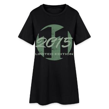 Cadeau garçons et filles pour le 11e anniversaire 2015 - Robe T-shirt Femme - noir - Devant