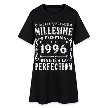 30 Year Anniversary Vintage 1996 Party Gift - Women’s T-Shirt Dress - black - Front