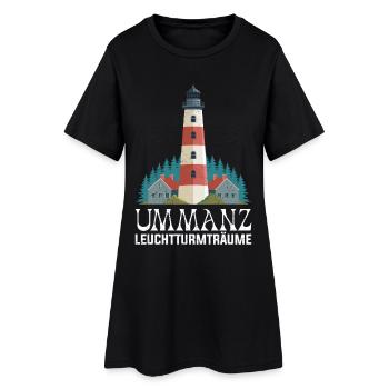 PHARE D’UMMANZ RÊVE Île d’Ummanz Drôle - Robe T-shirt Femme - noir - Devant