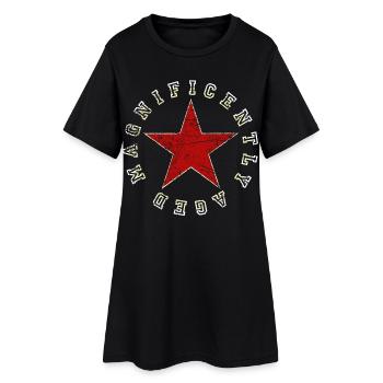 Magnificently Aged Birthday Gift - Women’s T-Shirt Dress - black - Front
